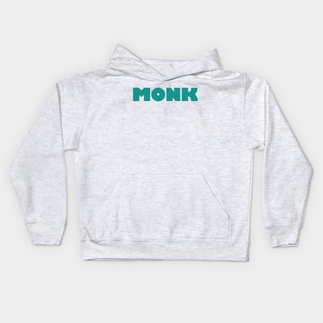 Monk Teal Kids Hoodie by Every Hornets Boxscore